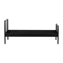 Woood Mees Bed Metaal Zwart 90 x 200 Cm