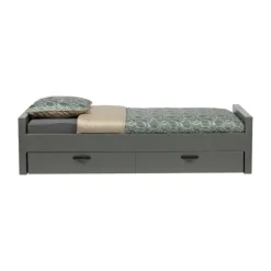 Woood Morris Bedlade Leem 90 x 200 cm