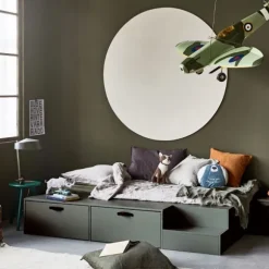 Woood Stage Bed Soap Green 80 x 200 cm